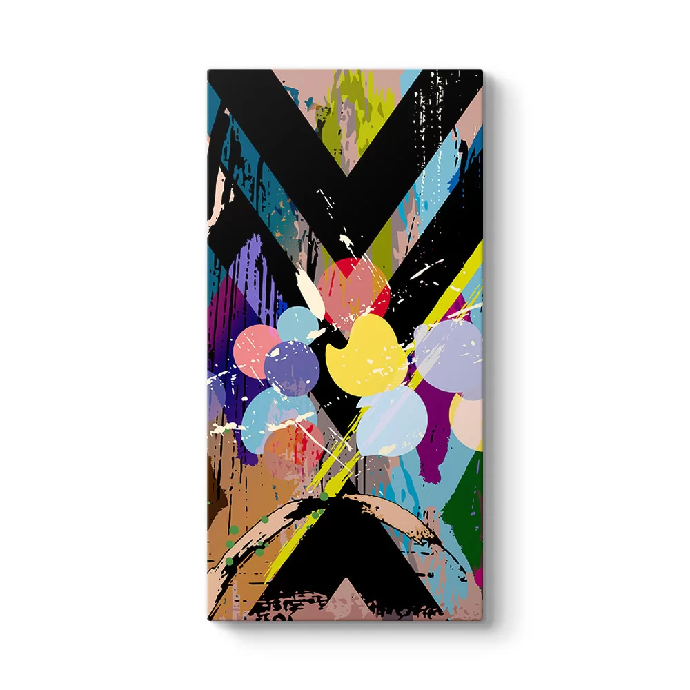 Abstract Rhomb Tablosu - Model 7
